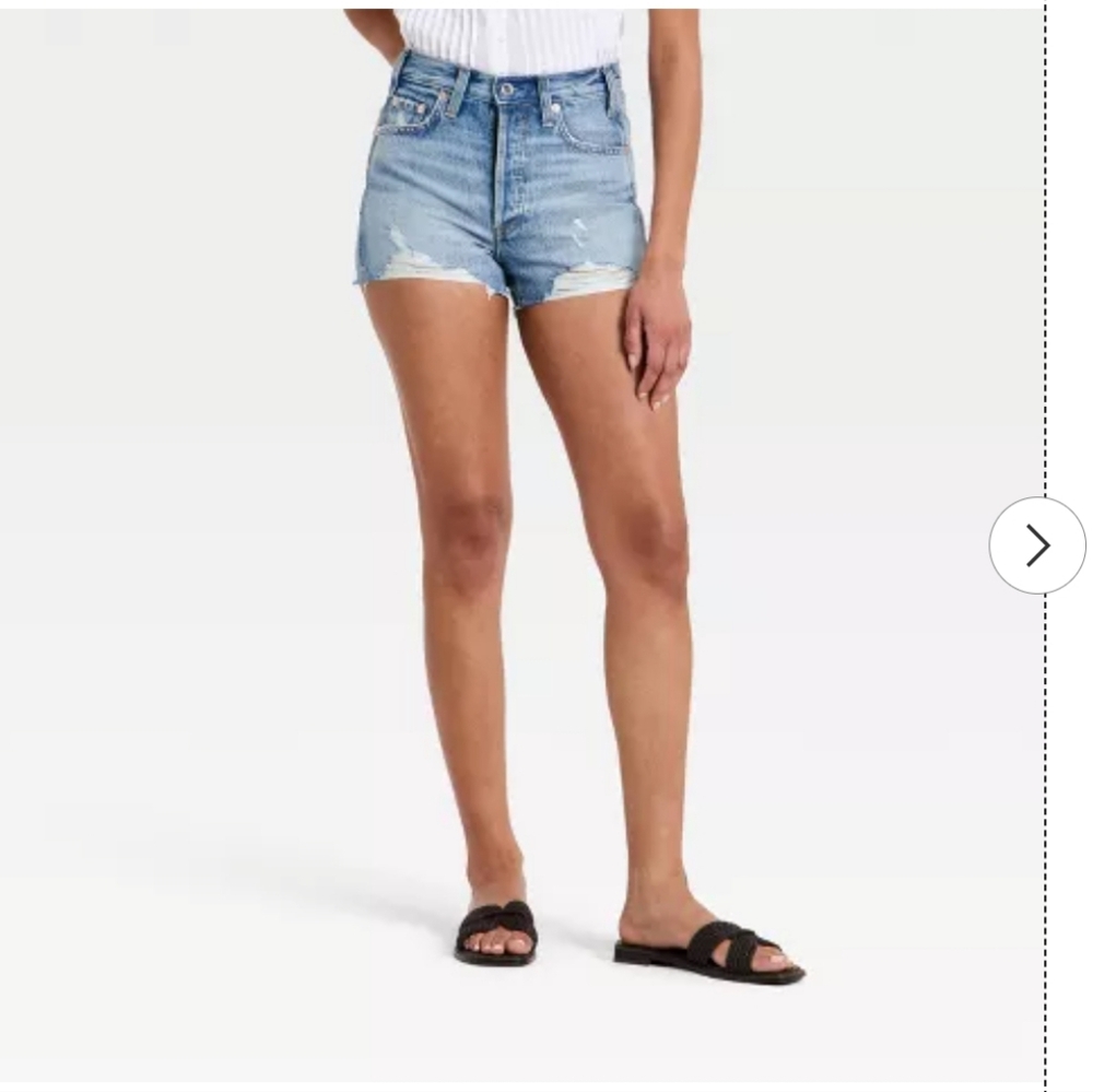Target Universal Thread High Rise Mini Cut-Off Shorts Spring 2026